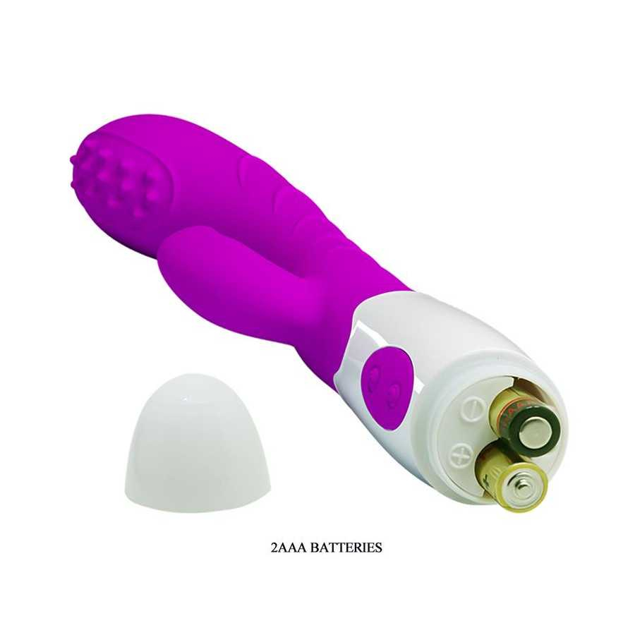 Vibrador Arthur con Movimiento Finger Purpura