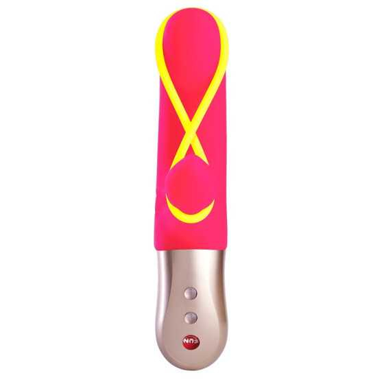 Amorino Vibrador del Punto G Pink Neon Yellow