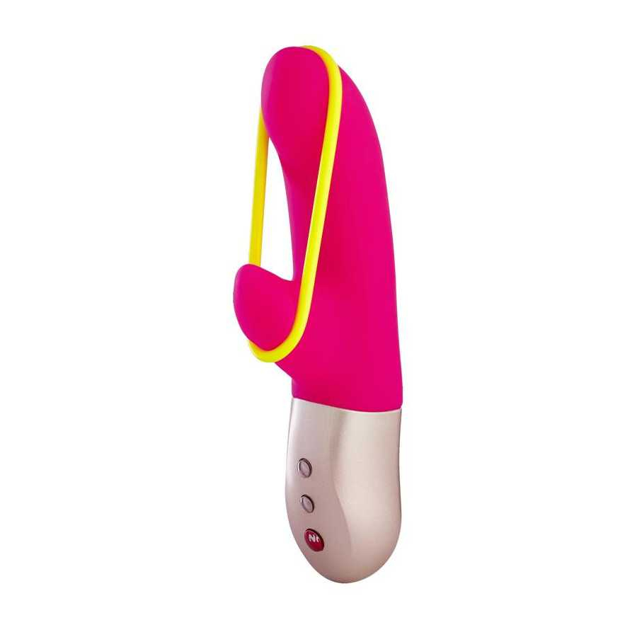 Amorino Vibrador del Punto G Pink Neon Yellow