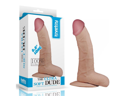 Dildo The Ultra Soft Dude 88 Natural