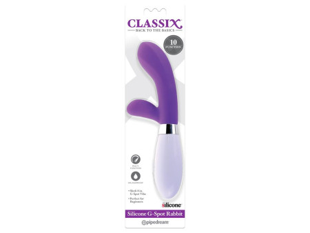 Vibrador G Spot Rabbit Purpura