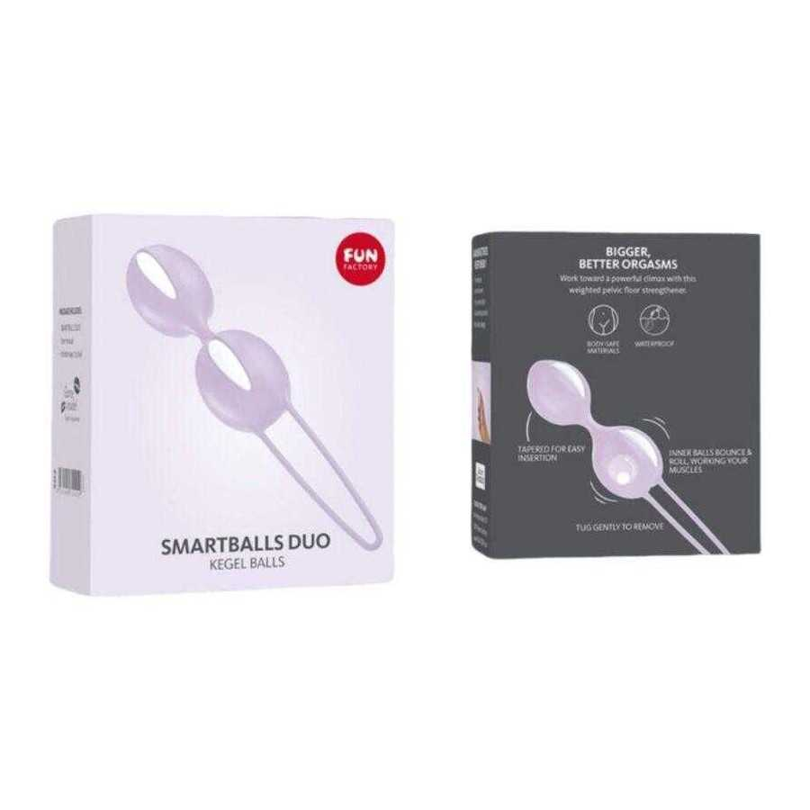 Smartballs duo Bolas Kegel White Pastel Lilac