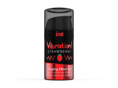 Vibrador Liquido Efecto Calor Aroma Fresa 15 ml