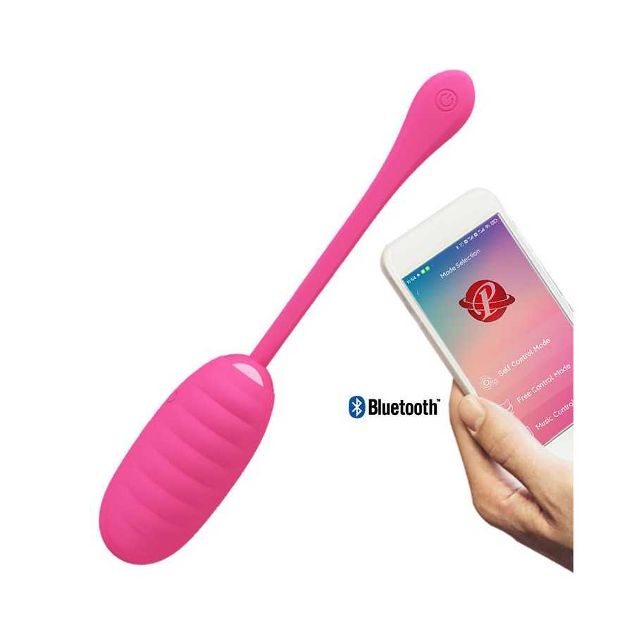 Kirk Huevo Vibrador con APP Movil Silcona USB