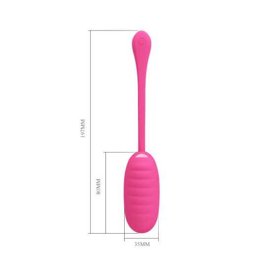 Kirk Huevo Vibrador con APP Movil Silcona USB