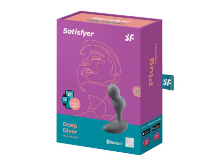 Deep Diver Plug Anal con Vibracion APP Satisfyer Connect