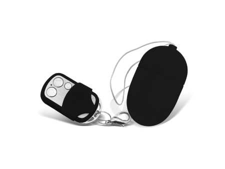 Huevo Vibrador con Control Remoto Tamano Mediano Negro Huevo Vibrador con Control Remoto Tamano Mediano Negro