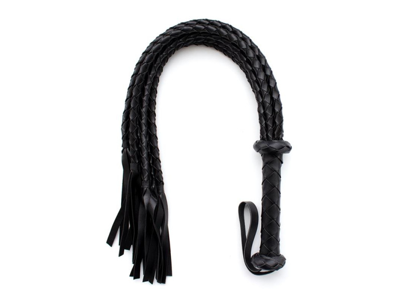 Flogger Trenzado 75 cm Negro Flogger Trenzado 75 cm Negro