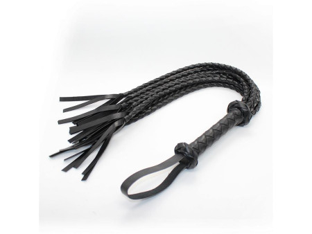 Flogger Trenzado 75 cm Negro Flogger Trenzado 75 cm Negro