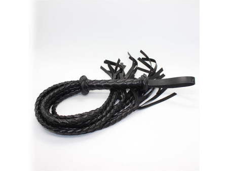 Flogger Trenzado 75 cm Negro Flogger Trenzado 75 cm Negro