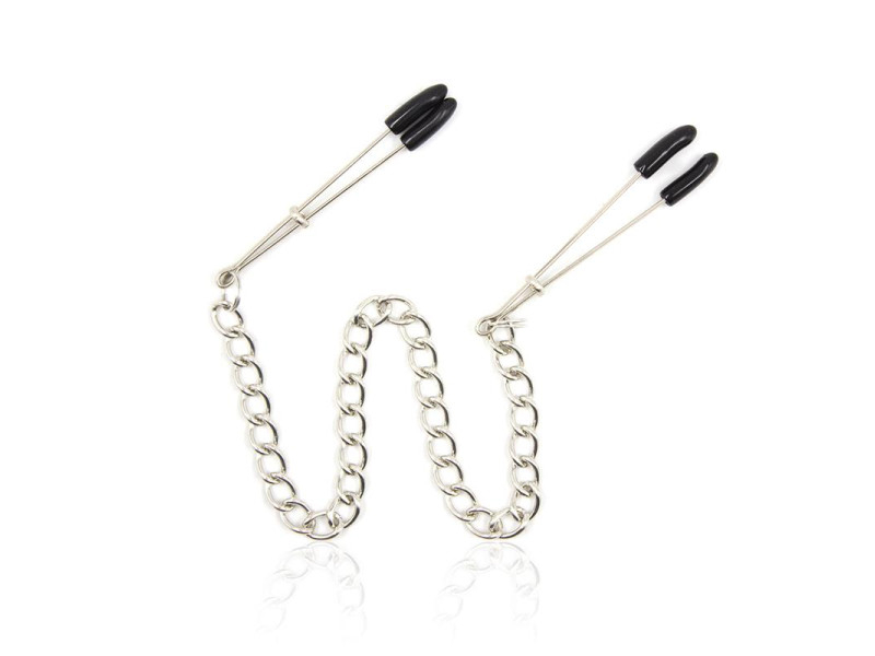 Pinzas para Pezones con Cadena Metal