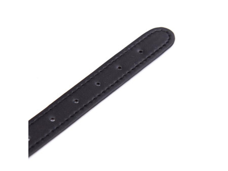 Collar con Pinchos Ajustable 43 cm Negro Collar con Pinchos Ajustable 43 cm Negro