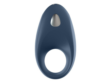 Mighty One Anillo Vibrador con APP Azul
