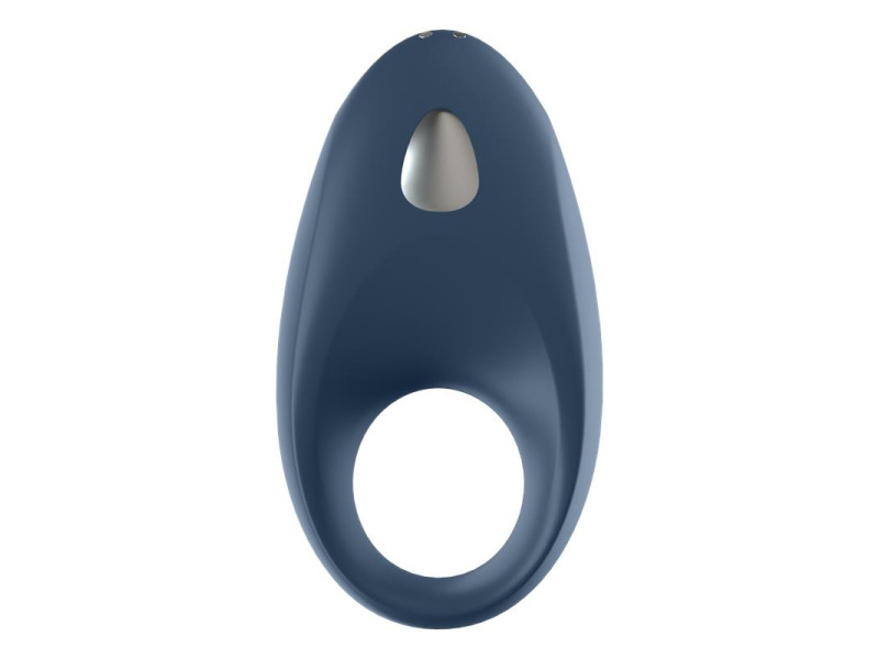 Mighty One Anillo Vibrador con APP Azul