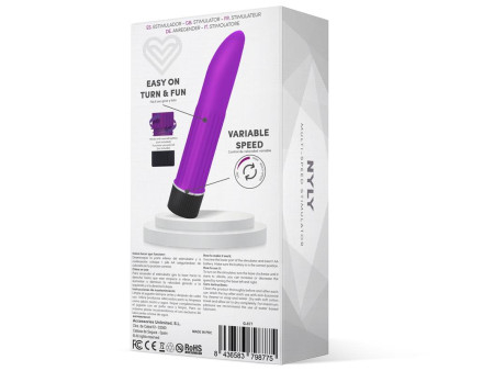 Nyly Estimulador Multi Velocidad Purpura