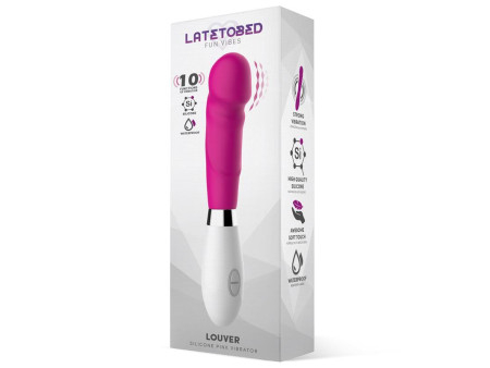 Louver Vibrador Silicona Rosa