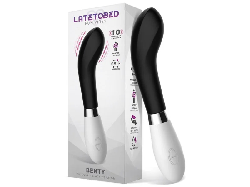 Benty Vibrador Silicona Negro Benty Vibrador Silicona Negro
