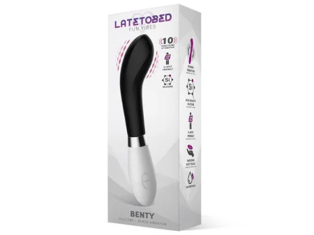 Benty Vibrador Silicona Negro