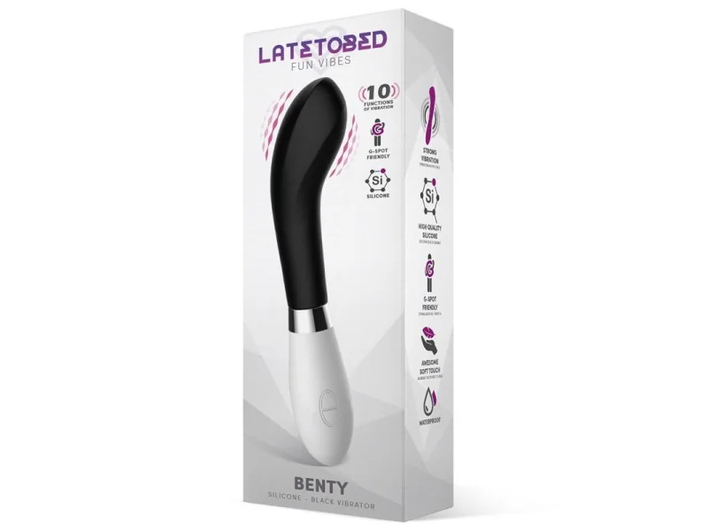 Benty Vibrador Silicona Negro