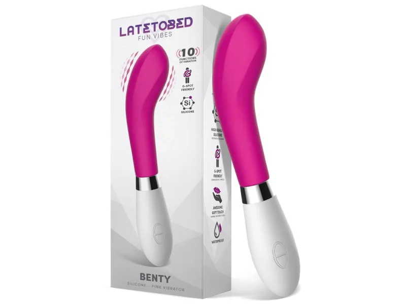 Benty Vibrador Silicona Rosa