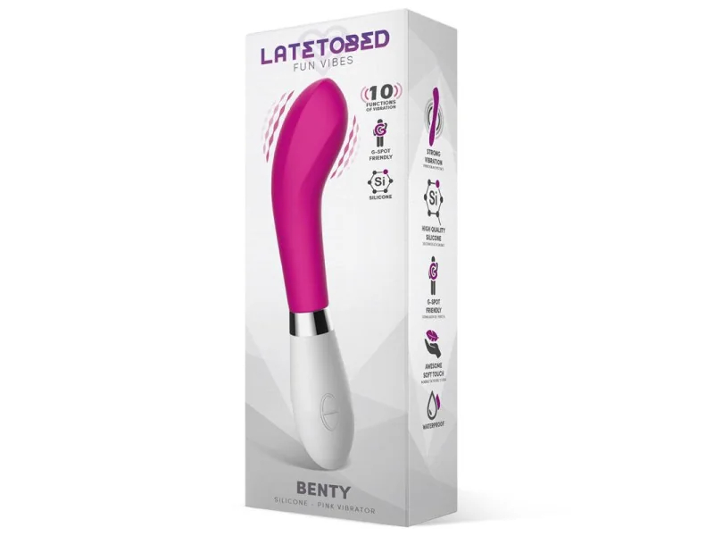 Benty Vibrador Silicona Rosa