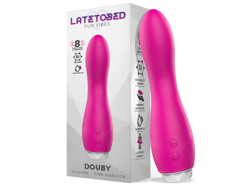 Douby Vibrador Silicona Rosa Douby Vibrador Silicona Rosa