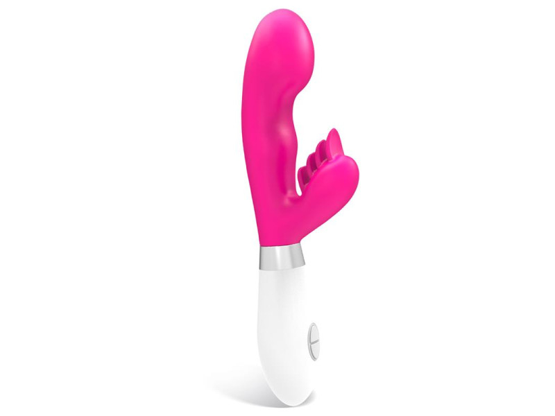 Sliper Vibrador Conejito Silicona Rosa