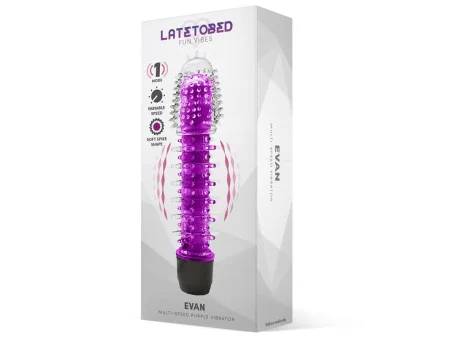 Evan Vibrador Multi Velocidad Purpura Evan Vibrador Multi Velocidad Purpura