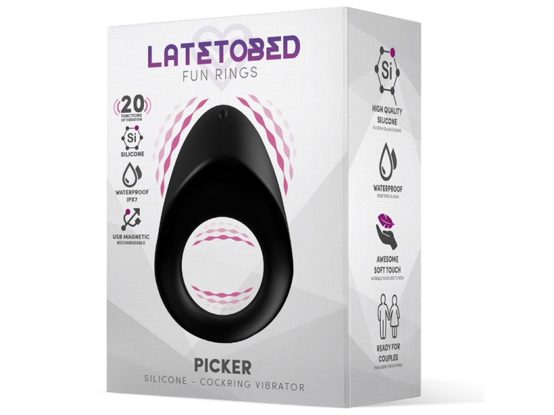 Picker Anillo Vibrador Parejas Silicona