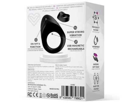 Picker Anillo Vibrador Parejas Silicona