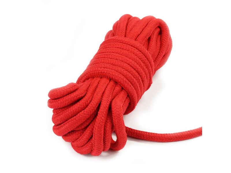 Cuerda Bondage Suave Rojo