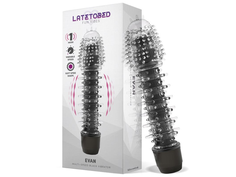 Evan Vibrador Multi Velocidad Negro Evan Vibrador Multi Velocidad Negro