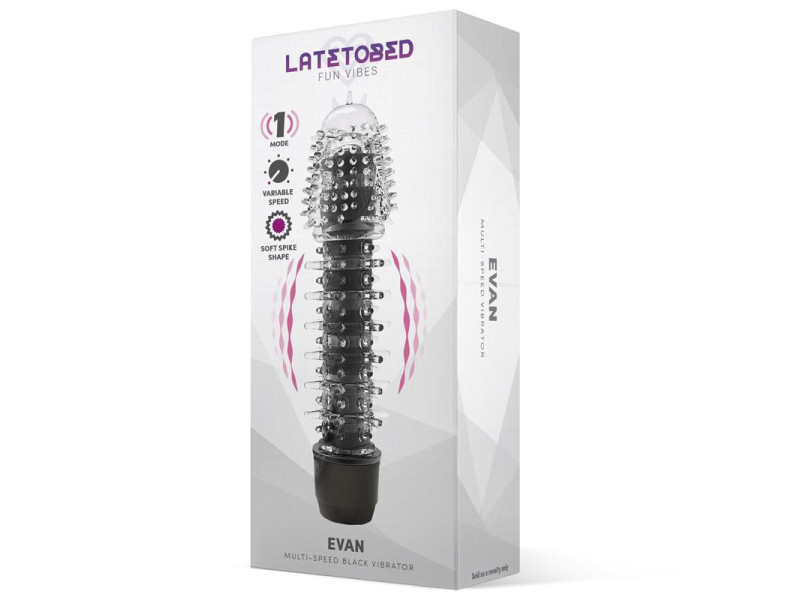 Evan Vibrador Multi Velocidad Negro