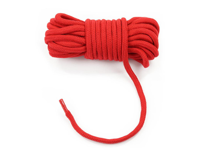 Cuerda Bondage Suave Rojo