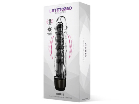 Chris Vibrador Multi Velocidad Negro Chris Vibrador Multi Velocidad Negro