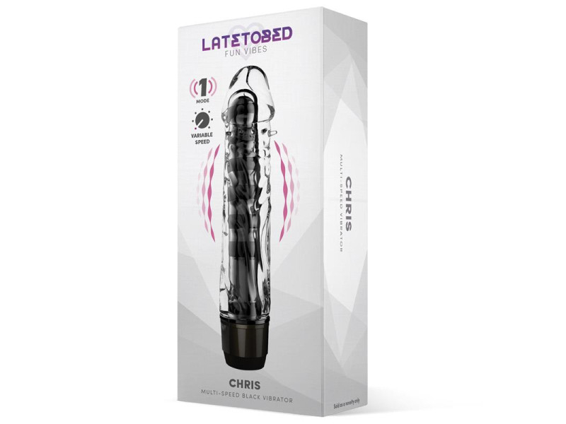 Chris Vibrador Multi Velocidad Negro