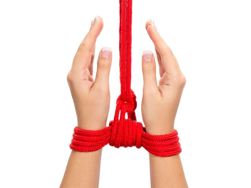 Cuerda Bondage Suave Rojo