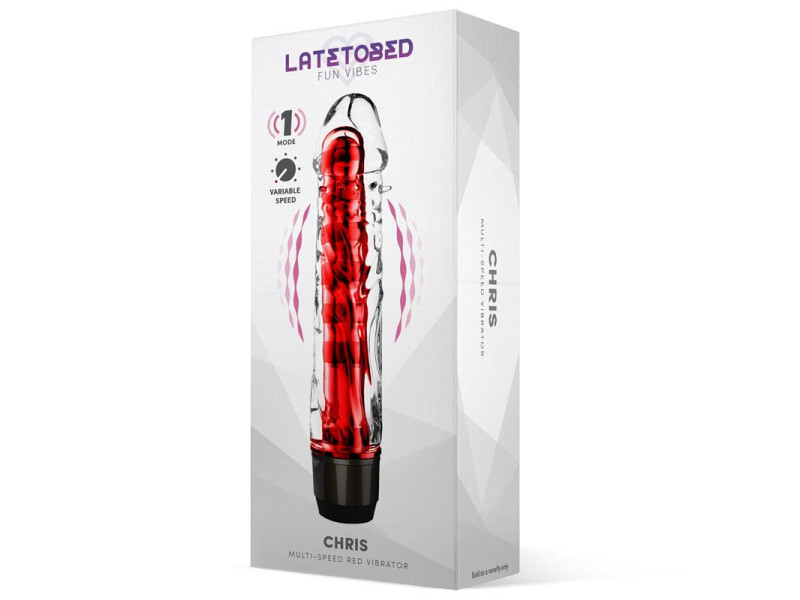 Chris Vibrador Multi Velocidad Rojo
