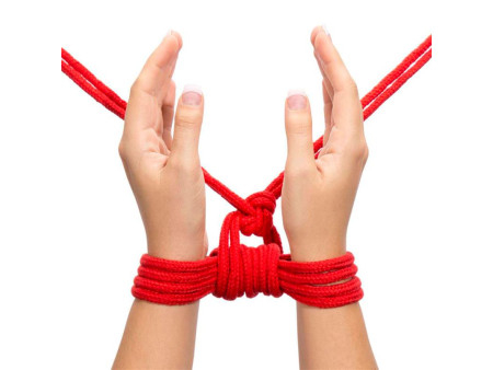 Cuerda Bondage Suave Rojo