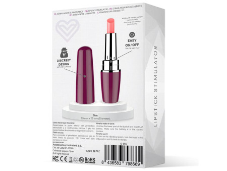 Viblips Estimulador Pintalabios Purpura