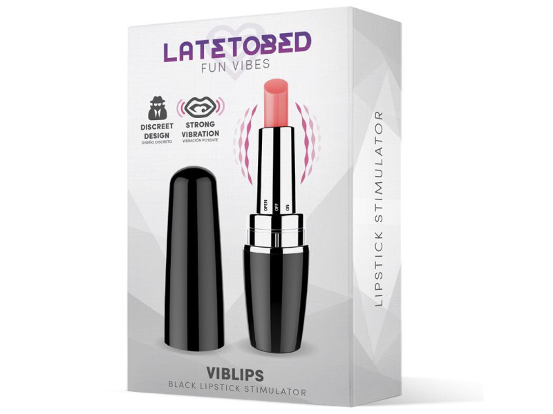 Viblips Estimulador Pintalabios Negro