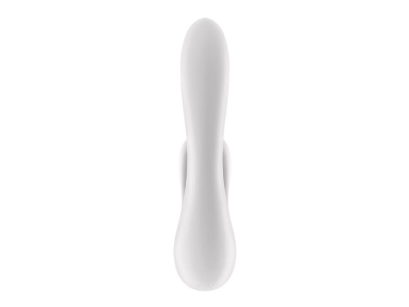 Double Flex Vibrador Punto G 3 Motores Satisfyer APP Connect Blanco