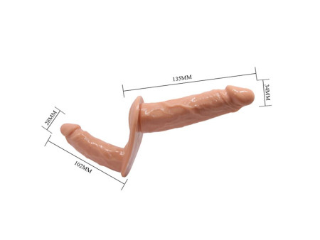 Arnes con Dildo Doble Realista