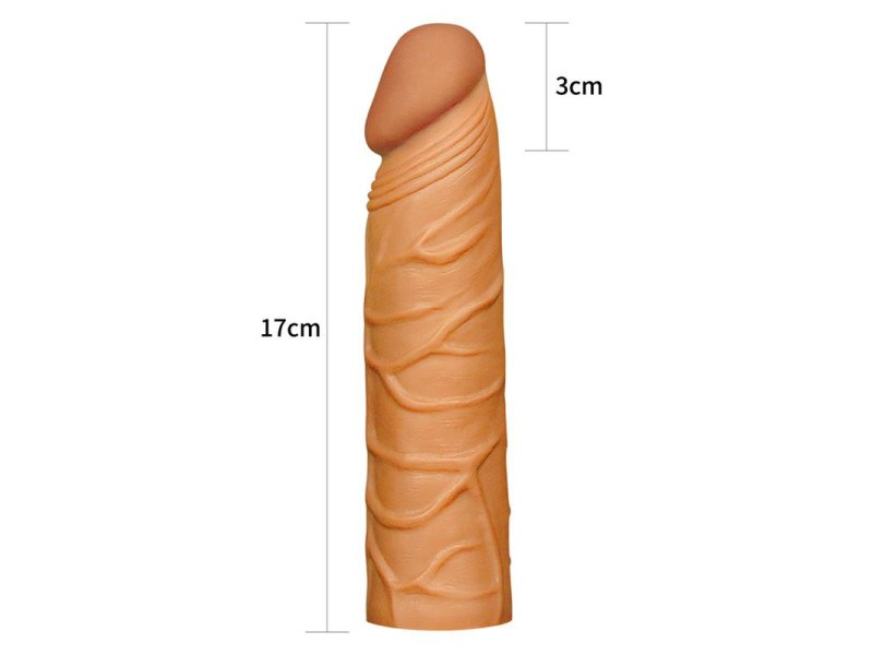 Funda para el Pene Pleasure X Tender Marron