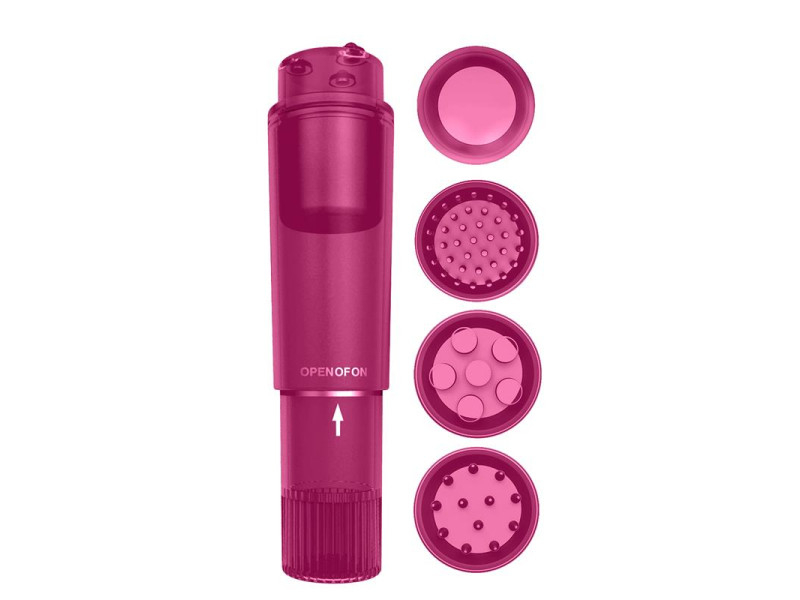 Heady Estimulador con 4 Cabezales Purpura