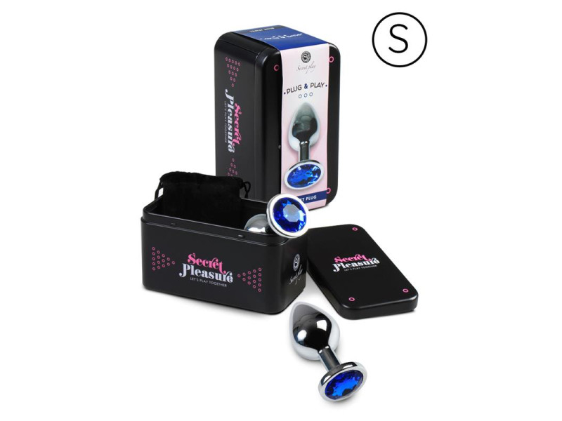 Plug Anal Talla S Azul