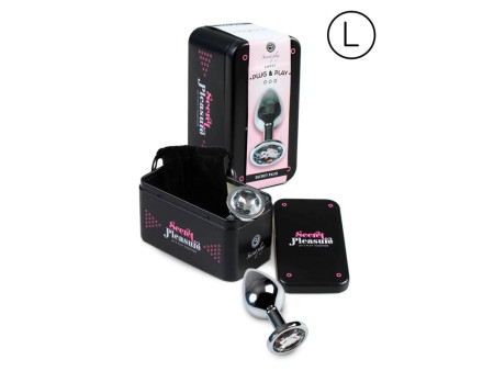 Plug Anal Talla L Transparente