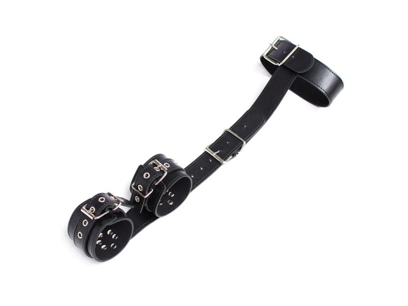 Collar con Restricciones Ajustable Negro Collar con Restricciones Ajustable Negro