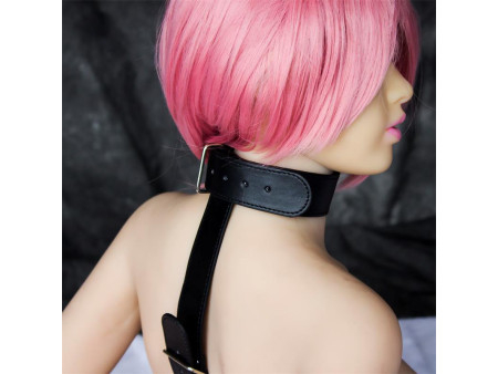 Collar con Restricciones Ajustable Negro Collar con Restricciones Ajustable Negro