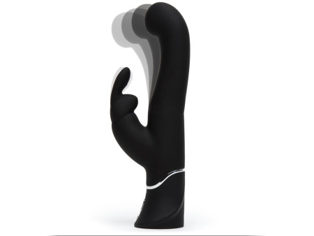 Vibrador G Spot Stroker Rabbit Negro Vibrador G Spot Stroker Rabbit Negro